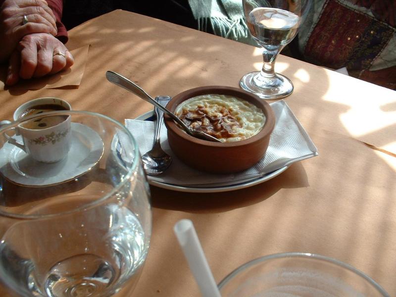 Istanbul Cafe Rice Pudding?