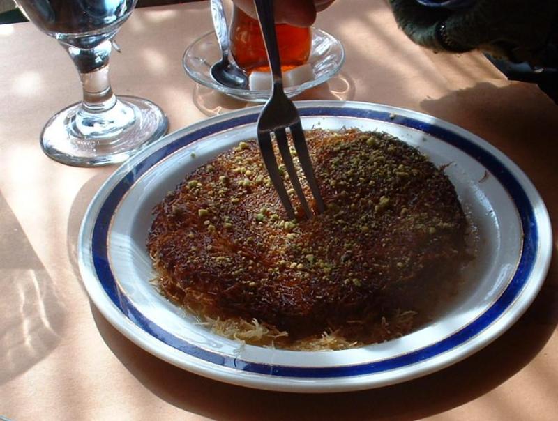 Istanbul Cafe khadayif type dessert