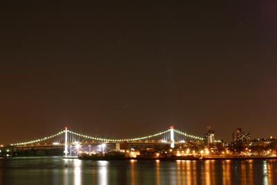 Triborough bridge from Manhattan