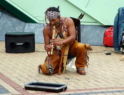 street entertainer, Coventry