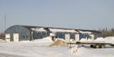 Former military building now used by Moosonee Public Works Department