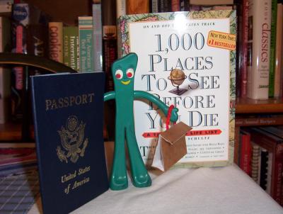 Gumby is ready to go