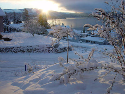 Winter View of Lake Whatcom