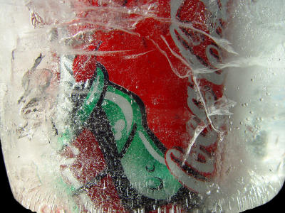 Coke in Ice