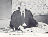 Mr. Zeller, Butler School Superintendent, 1956/57