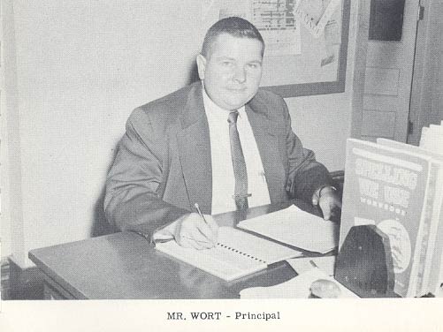 Mr. Wort, Butler School Principal , 1956/57