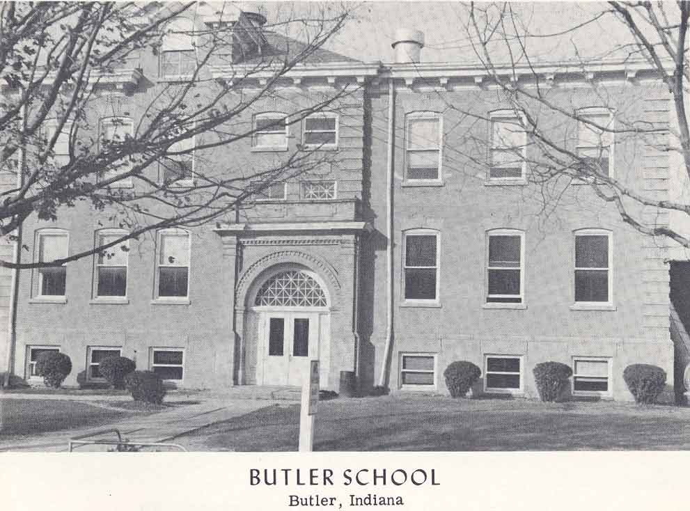 Old Butler Grade & High School 56-57