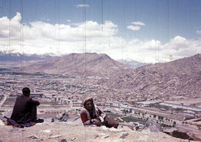Hilltop View of Kabul