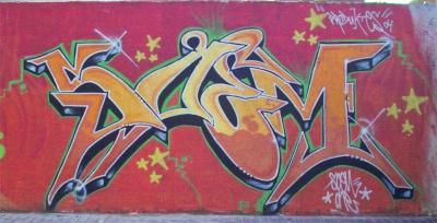 Grafitti Downtown Barcelona, Spain