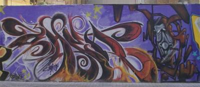 Grafitti Downtown Barcelona, Spain