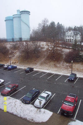 Towers Parkinglot Snow