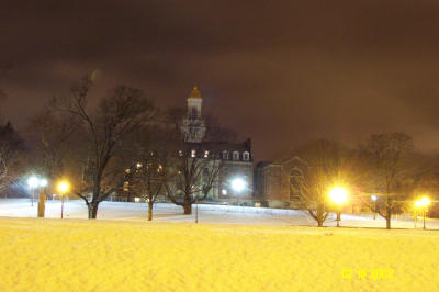 Wilbur Cross Time Exposure