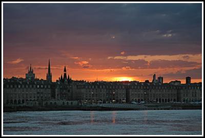 Dusk at Bordeaux