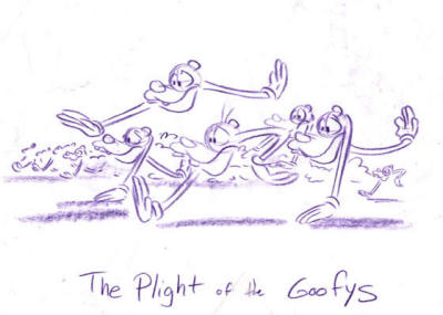 I found more goofys..a dramatic plight on the range...
