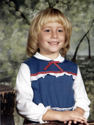 Laurel,  first grade, 1980