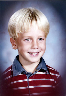 Robbie, kindergarten, 1983