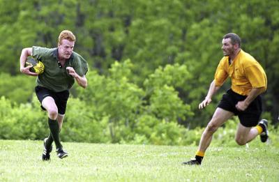 Over/Under 30 Game, Aardvark Park, Henrietta, NY, 5 June 2004
