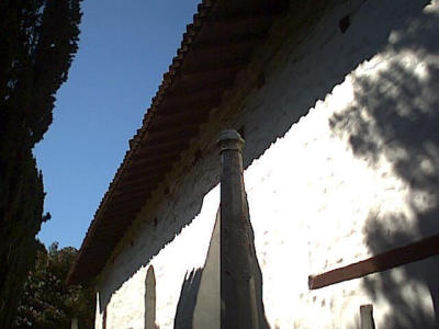 roof line of the mission