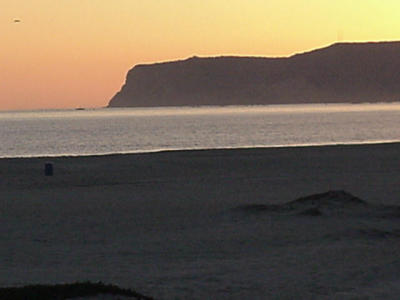 Point Loma seen from Coronado Beach