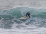 Surfing in Morro Bay California