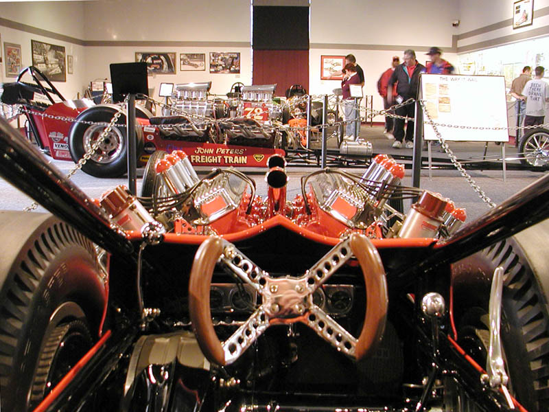Behind the wheel