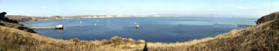 FishDocks panorama. This is seven pictures stitched together to give an almost 180 degree view.