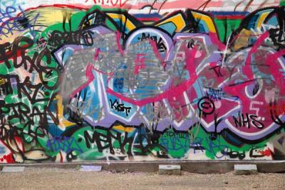 south bank graffiti.