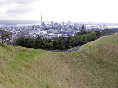 Auckland from Mt Eden