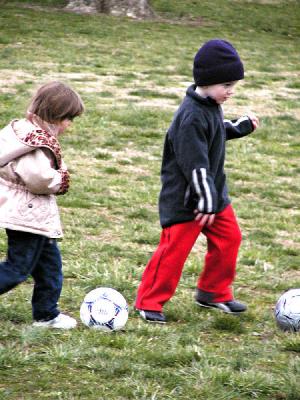 Soccer practice