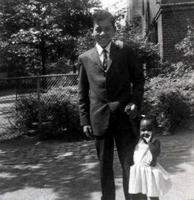 Luther Manley and Dani in 1961