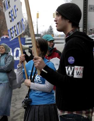 War protest