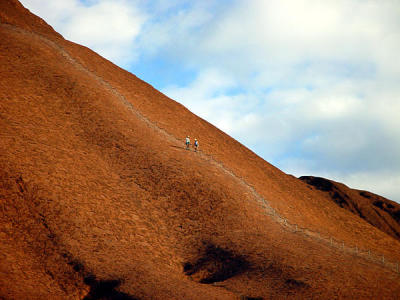 Ayers Rock - Climbers