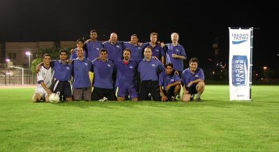 Faculty, from the faculty-student soccer match. It was a tie: we had stringers.