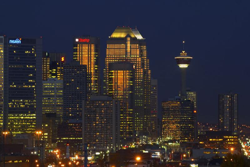 Calgary Downtown Skyline #2