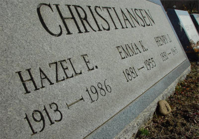Headstone  by Dragonfly