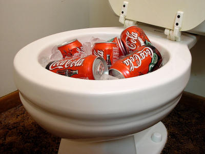 A can of Coke..