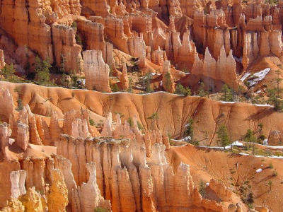 <B>Colorful Hoodoos</B><BR>Bryce Canyon Natl Park, Utah<BR><font size=1>by Scott A. Dommin