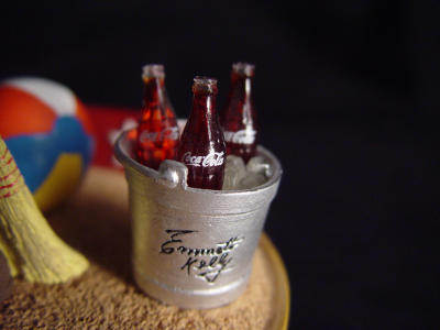 Emmett Kelly bucket o' Cokes by Dilbert