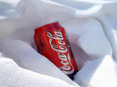 Snow Cold Coke by Lisa Young
