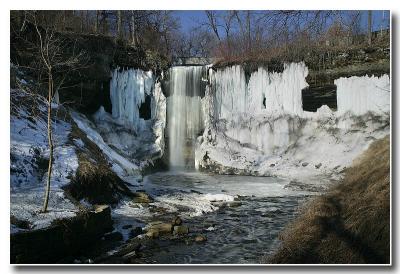 Water Framed by Ice.