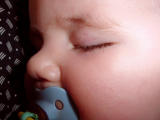 She is finally sleeping