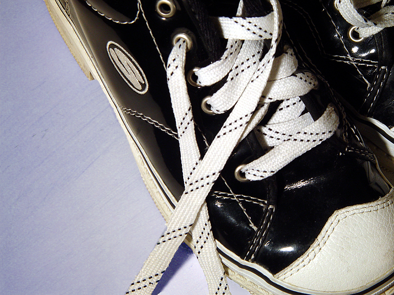 A Shoe by Camera Slug