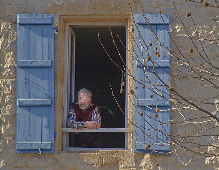 3rd Watching the world go by <br> by Penelope