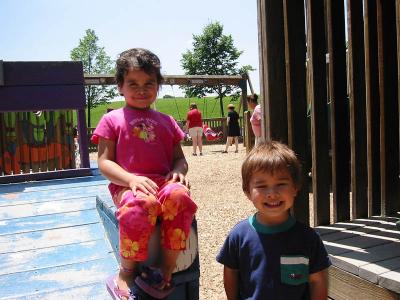 At the playground