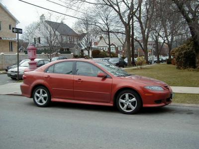 Lava Orange Mazda 6