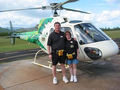 Oh what a flight we had over the Garden Island of Kauai