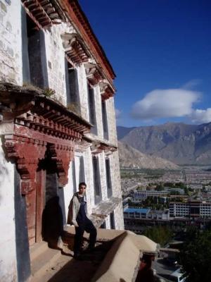 Me on the steps of Potala.