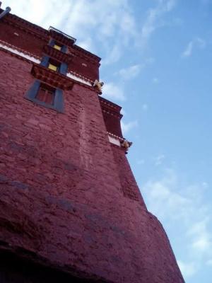 Corner of the Red Section of the Potala.