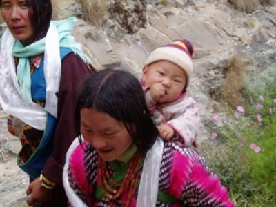 One of the youngest devotees I saw at Potala.