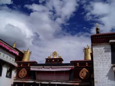 Roof of the Jokhang.